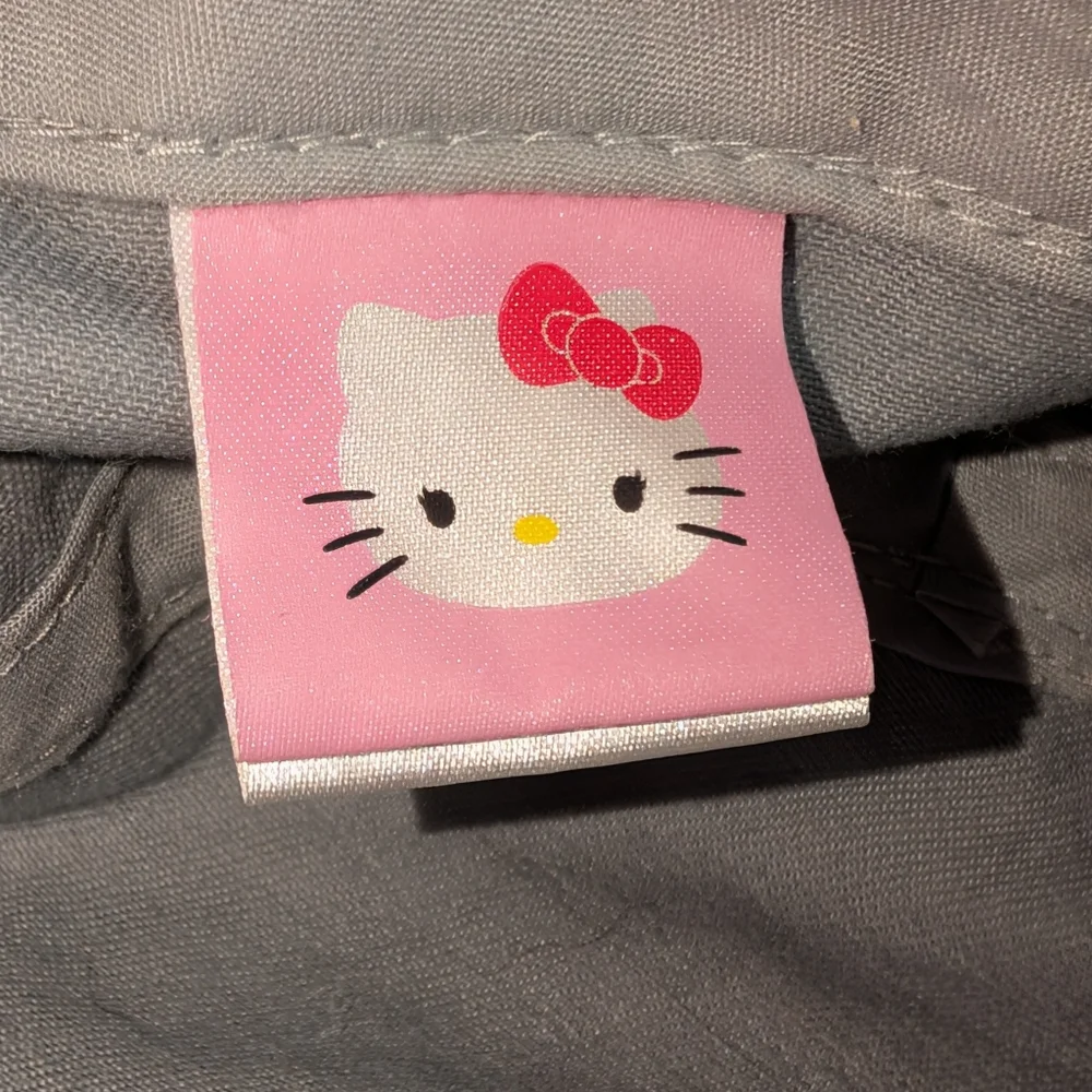 Hello Kitty Hats (2), Black and Grey with pink accents - one youth, one one-size